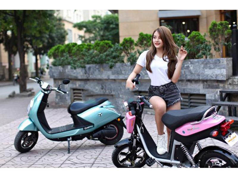 Xe đạp điện Anbico nhập khẩu Hoàng Mai 