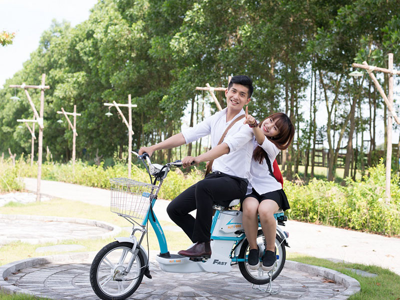 Xe đạp điện Autobike nhập khẩu Hoàng Mai 