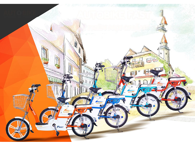 Xe đạp điện Autobike nhập khẩu Hà Đông 