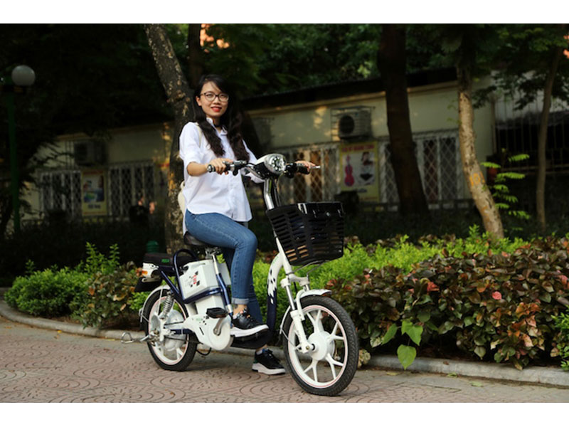 Xe đạp điện Pega nhập khẩu Long Biên 