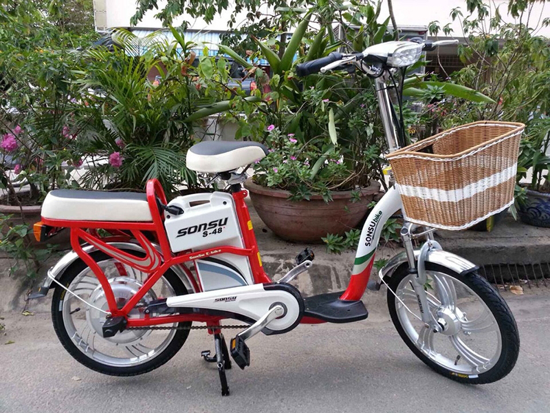 Xe đạp điện Sonsu nhập khẩu Hà Tĩnh 
