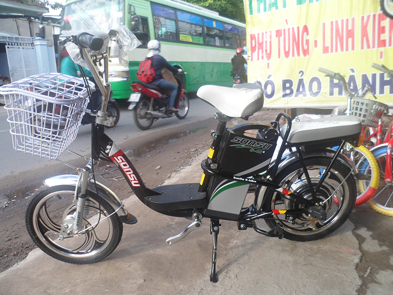 Xe đạp điện Sonsu nhập khẩu Sơn La 