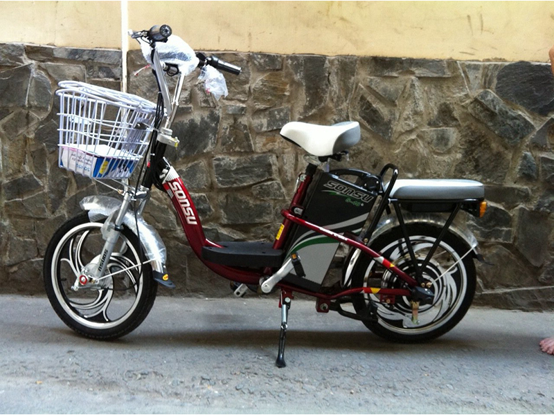 Xe đạp điện Sonsu nhập khẩu Long An 