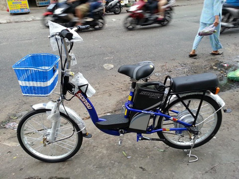 Xe đạp điện Sonsu nhập khẩu Bến Tre