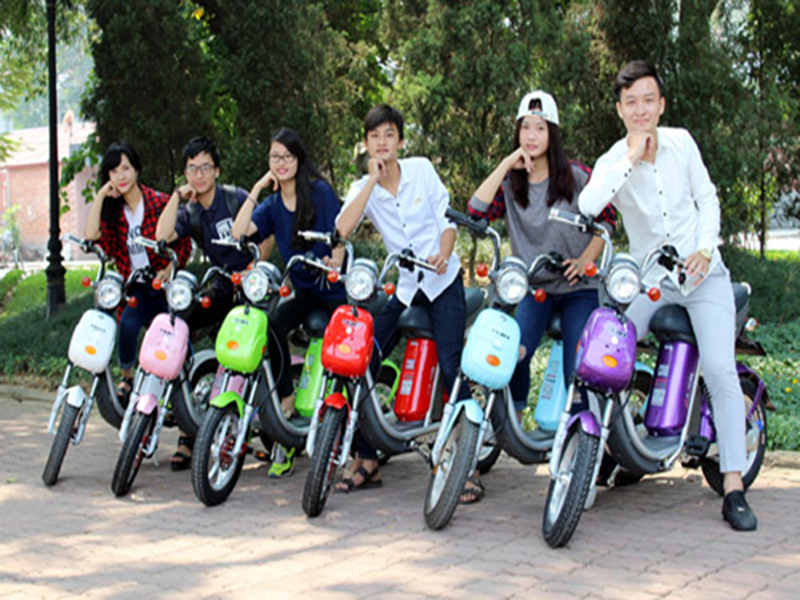 Xe đạp điện Nijia nhập khẩu Long Biên 