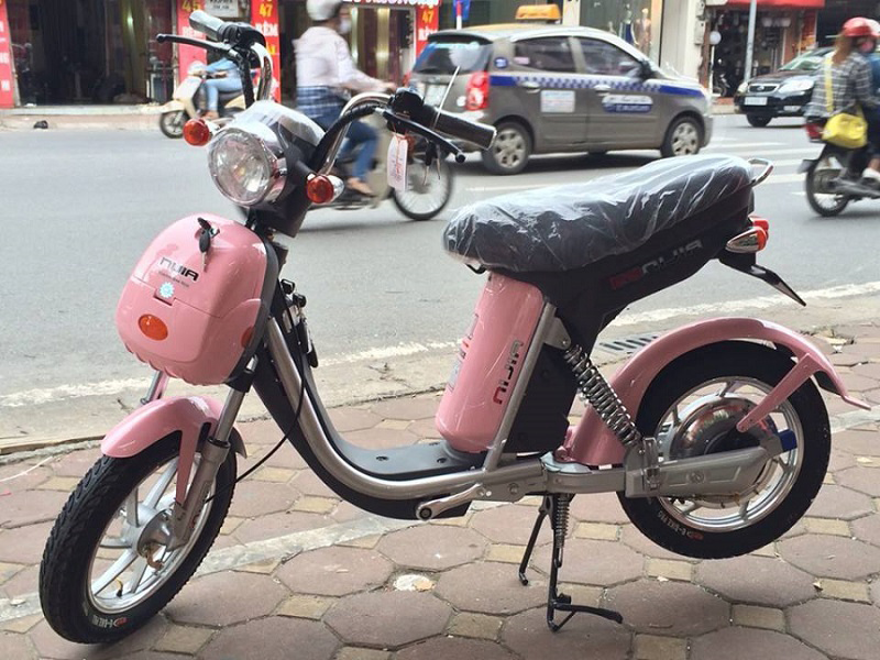 Xe đạp điện Nijia nhập khẩu Long Biên 