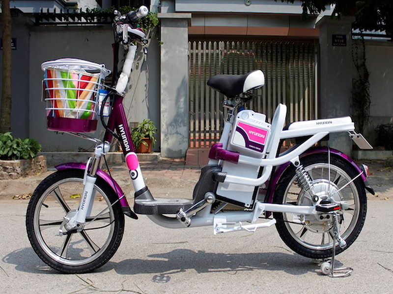 Xe đạp điện Hyundai nhập khẩu Long Biên 