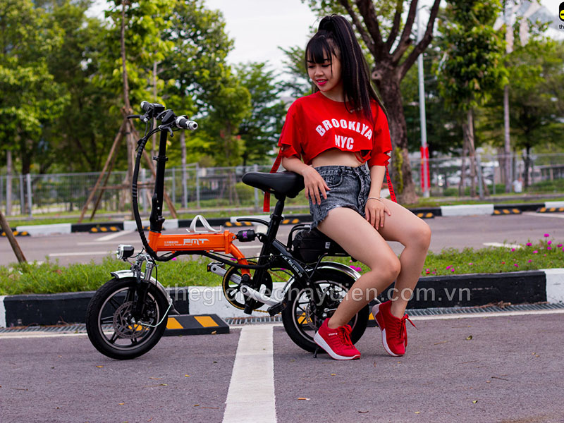 Xe đạp điện gấp FMT nhập khẩu Khánh Hòa 