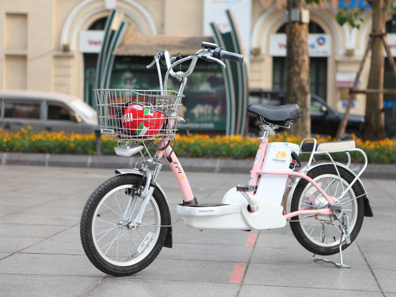 Xe đạp điện Bridgestone nhập khẩu Sài Gòn