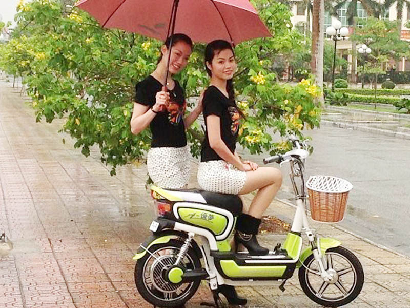Xe đạp điện Bridgestone nhập khẩu Ninh Thuận ên 