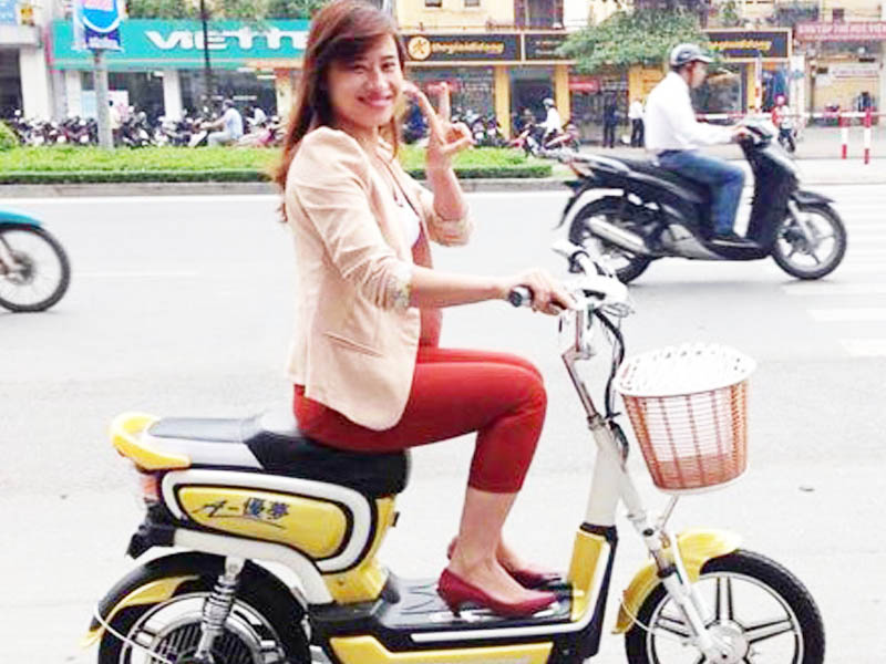 Xe đạp điện Bridgestone nhập khẩu Hà Nam 