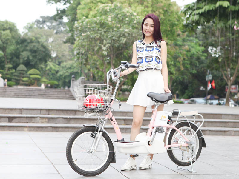 Xe đạp điện Bridgestone nhập khẩu Bắc Ninh 