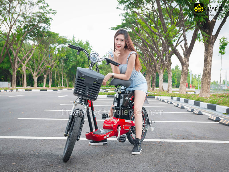 Xe đạp điện Đào Khôi Dkbike nhập khẩu Vĩnh Long
