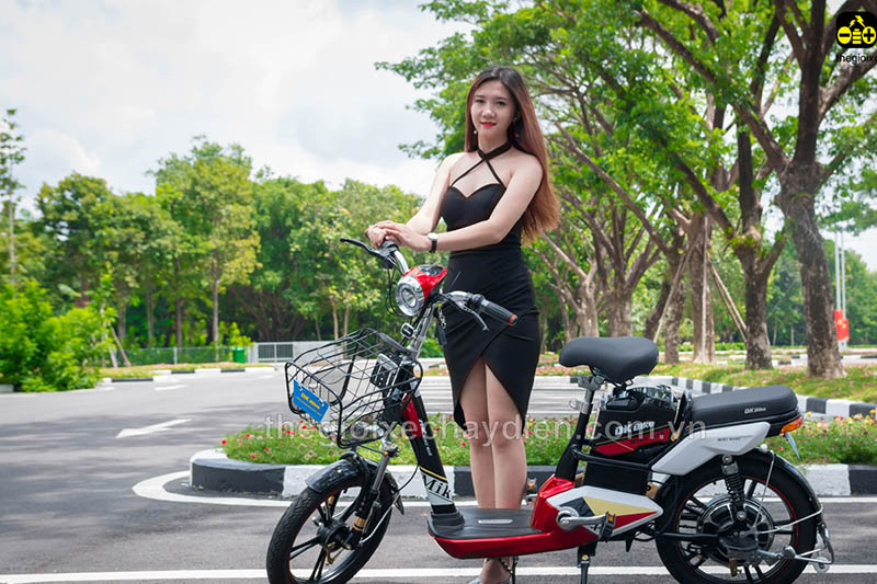 Xe đạp điện Đào Khôi Dkbike nhập khẩu Tiền Giang đẹp Xe đạp điện Đào Khôi Dkbike nhập khẩu Tiền Giang