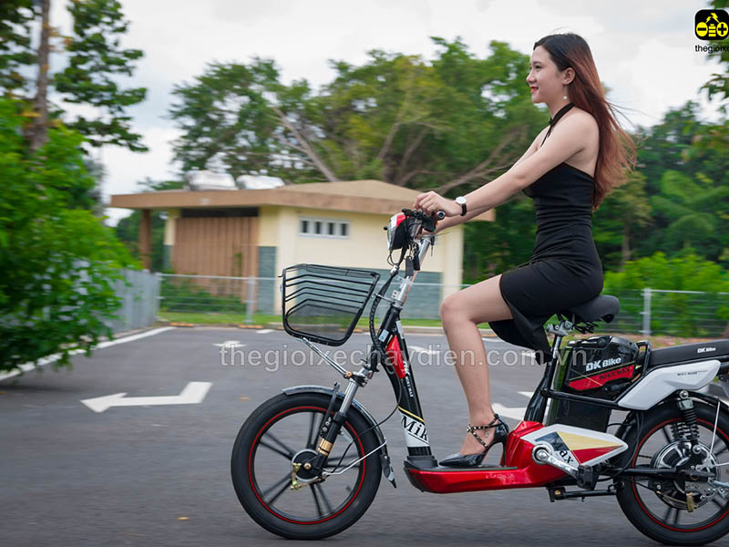 Xe đạp điện Đào Khôi Dkbike nhập khẩu Long Biên 