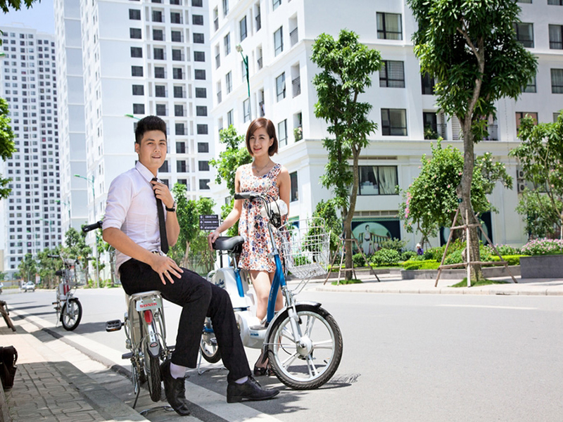 Xe đạp điện Sonik nhập khẩu Ninh Thuận
