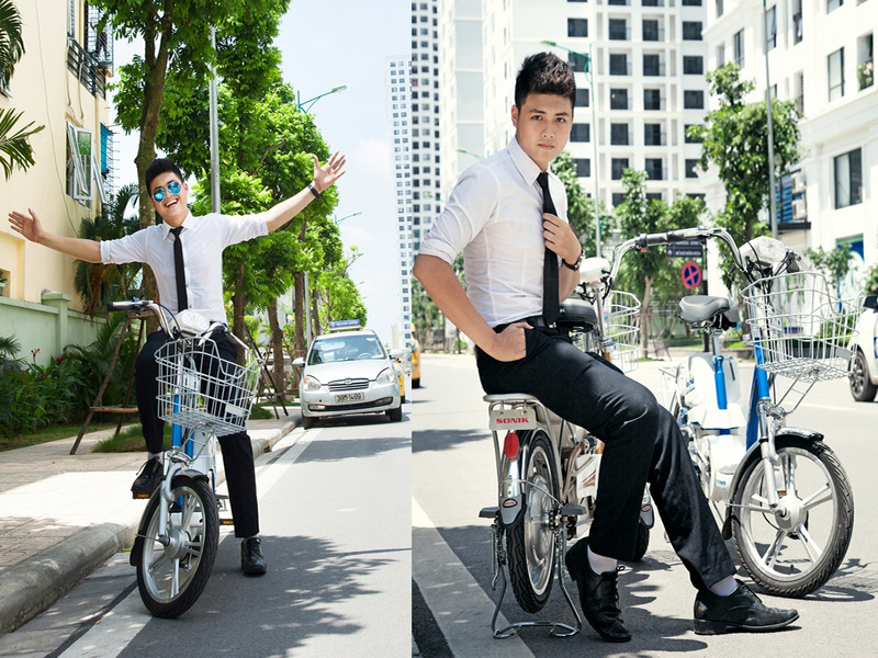 Xe đạp điện Sonik nhập khẩu Quảng Ngãi