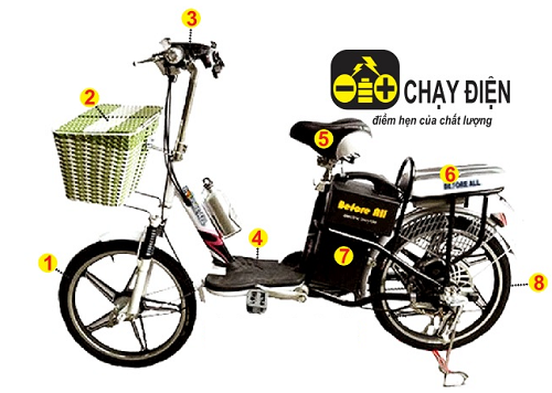 Lắp ráp xe đạp điện uy tín