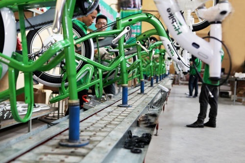 Sản xuất xe đạp điện