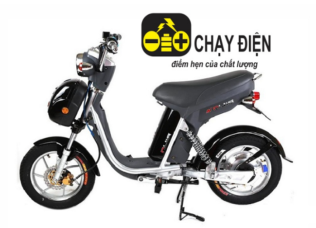 Xe đạp điện Nijia phanh đĩa đồng hồ điện tử