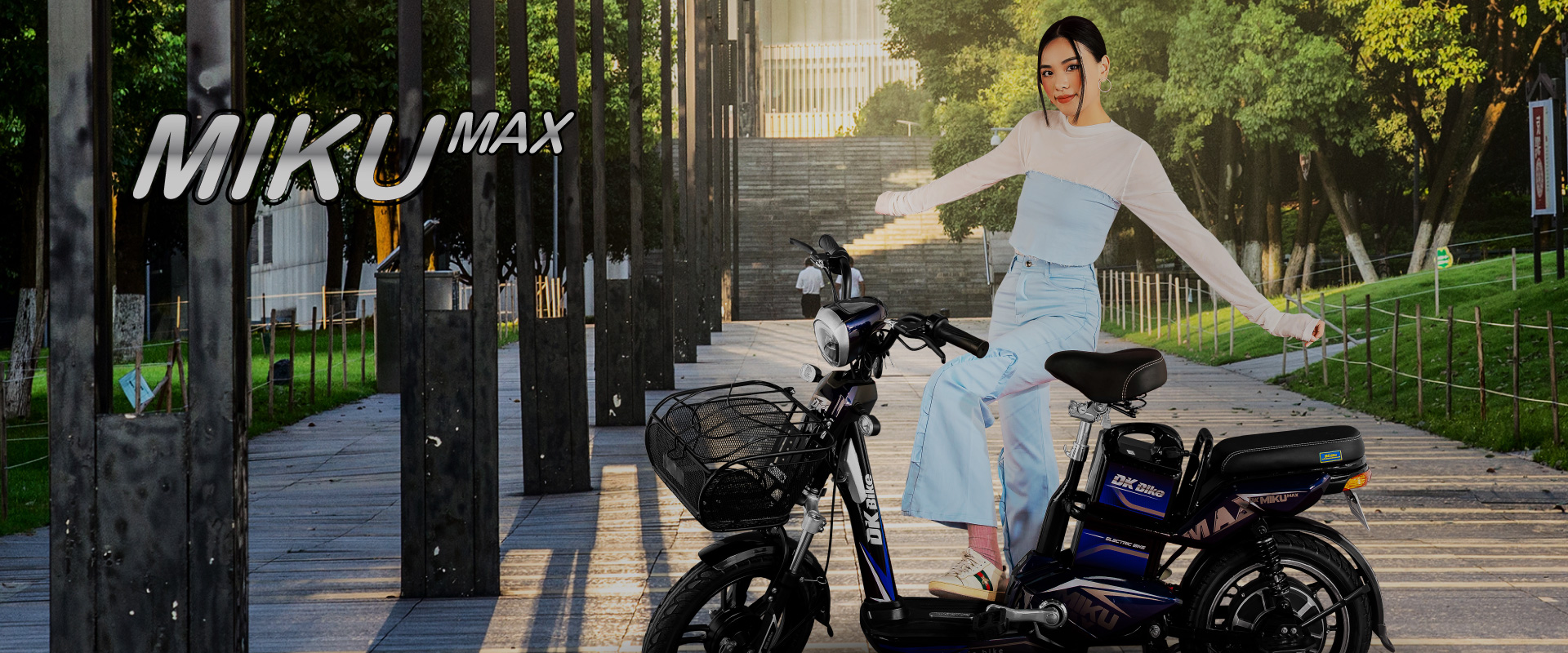 Xe đạp điện Dk Miku Max S2