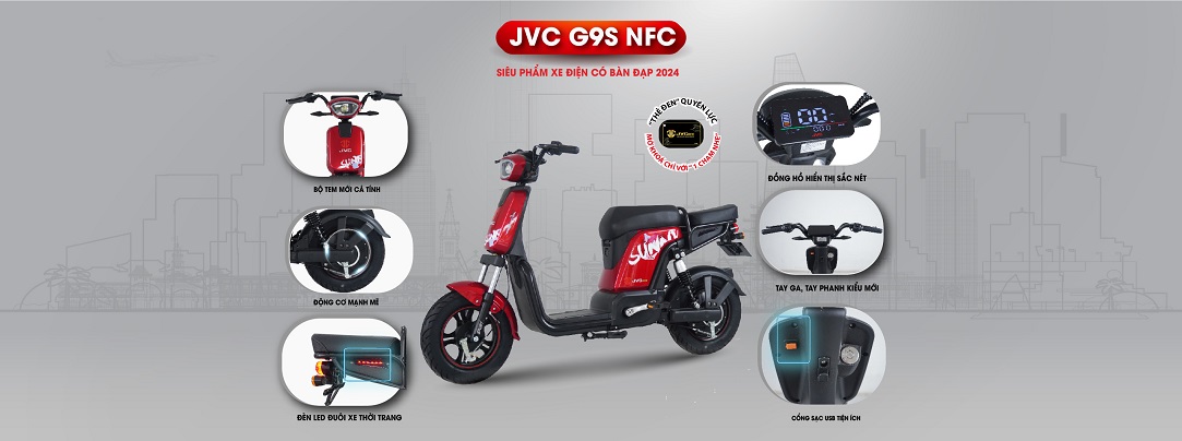 Xe điện Jvc G9s Nfc