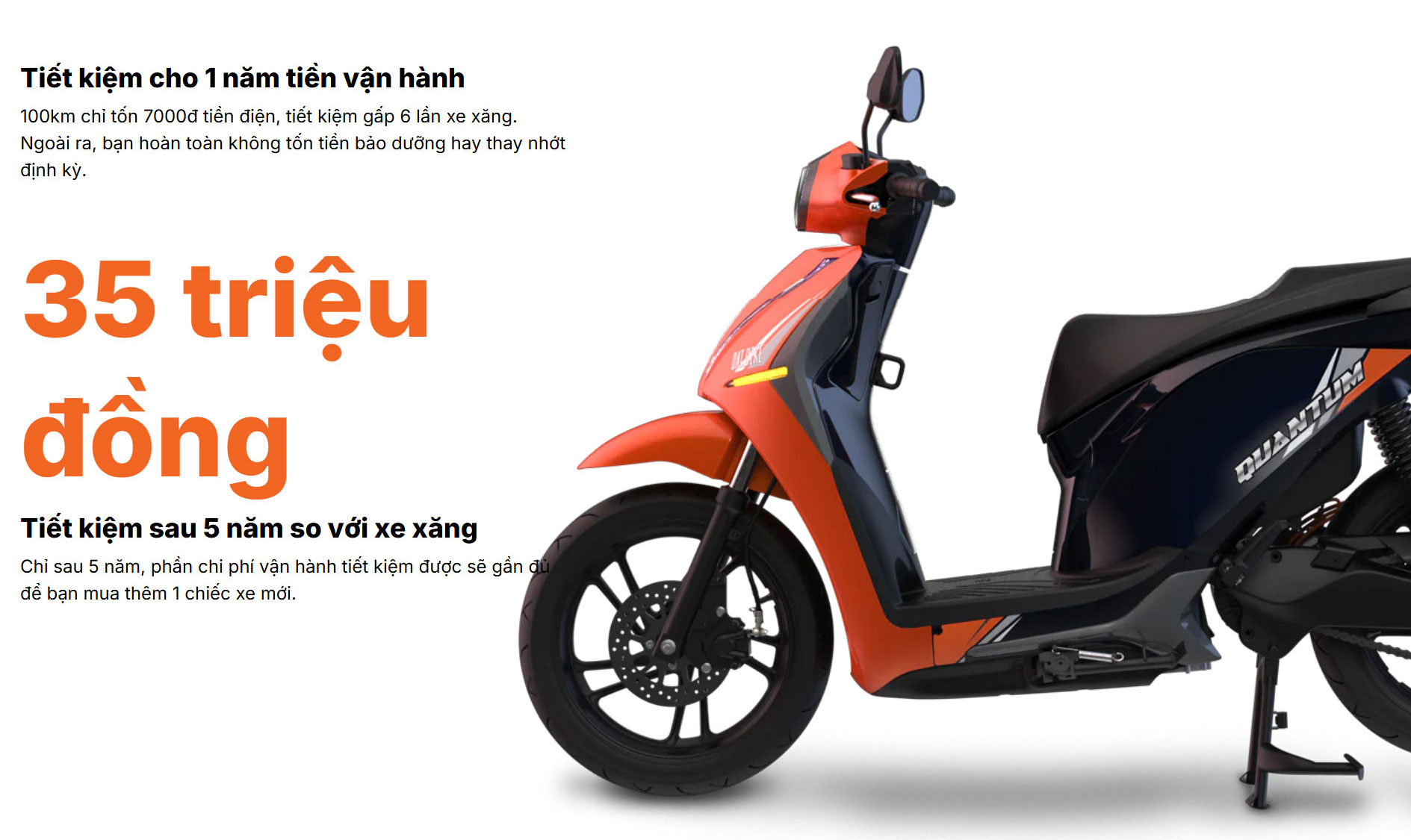 Xe máy điện Datbike Quantum