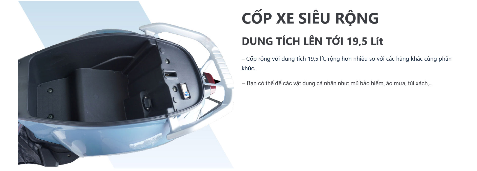 Xe máy điện JVC VESPA S6