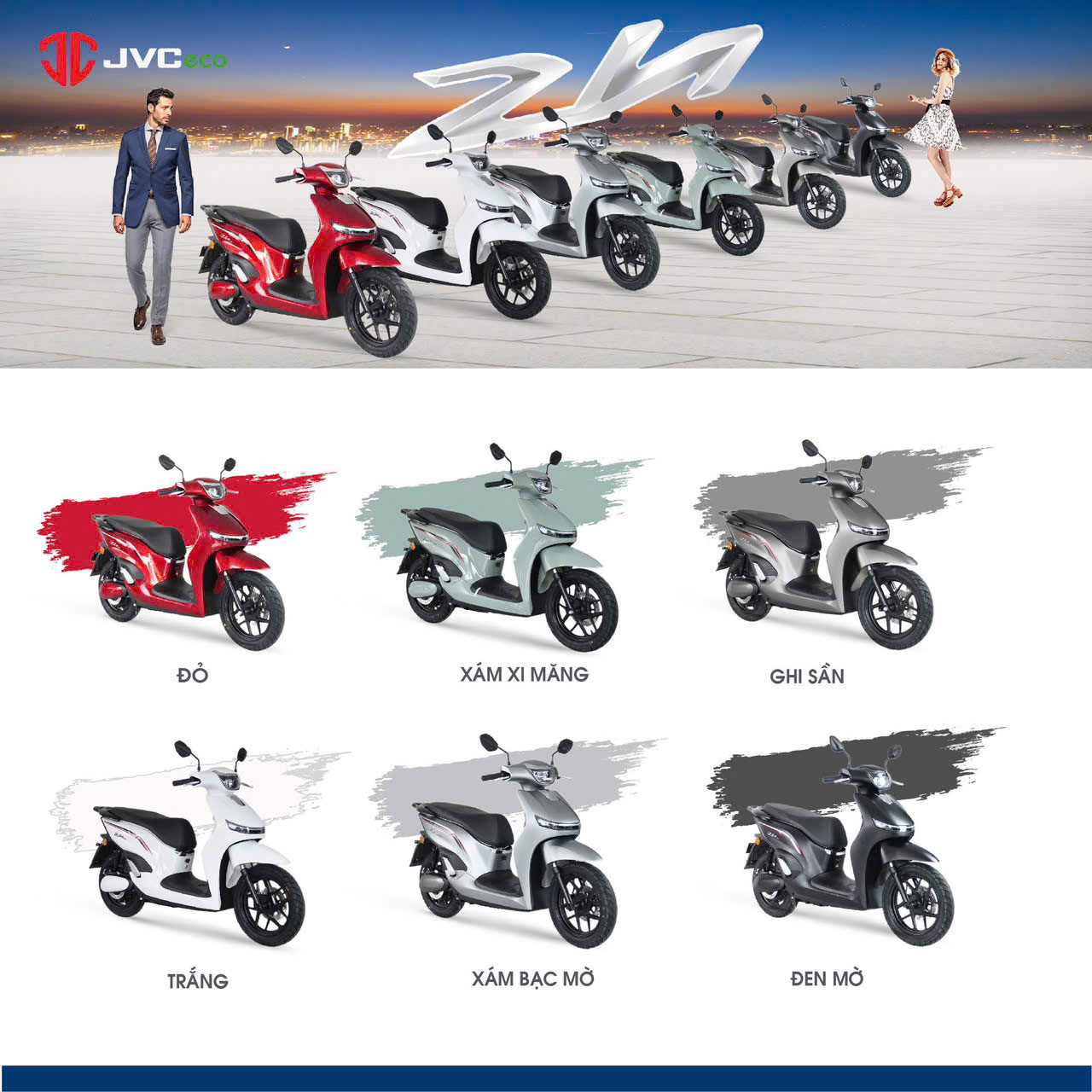 Xe máy điện JVC ZH