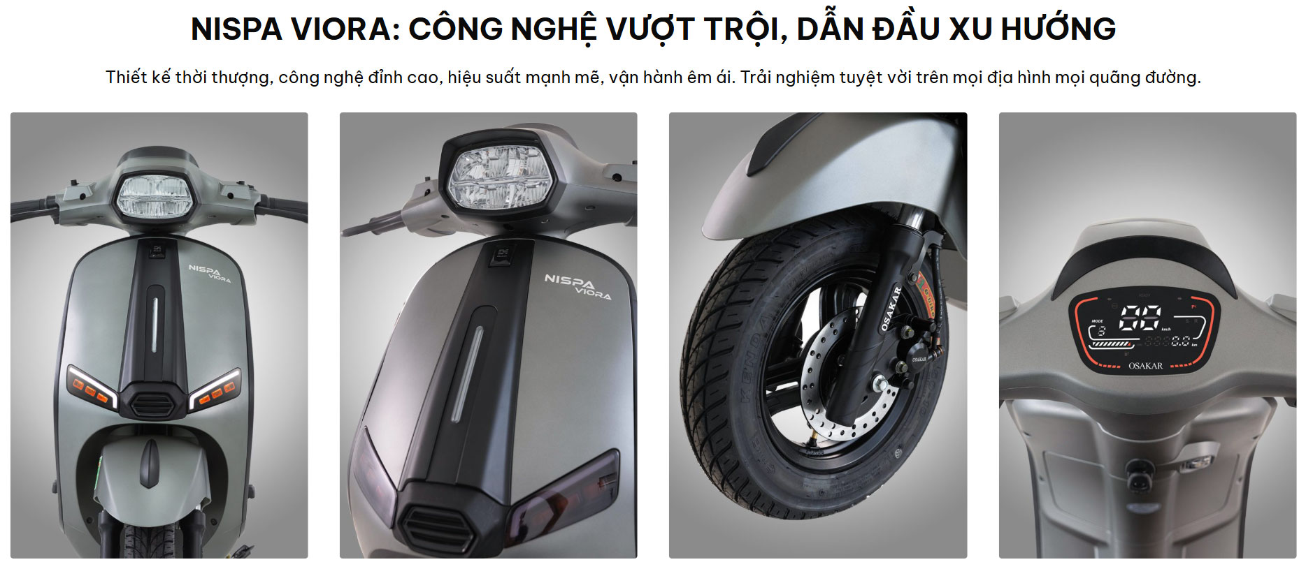 Xe máy điện NISPA VIORA