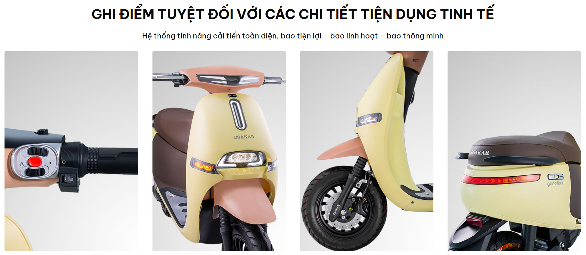 Xe máy điện GOGO FIONA