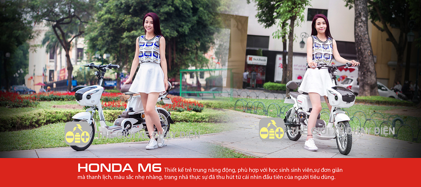 Xe đạp điện Honda M6