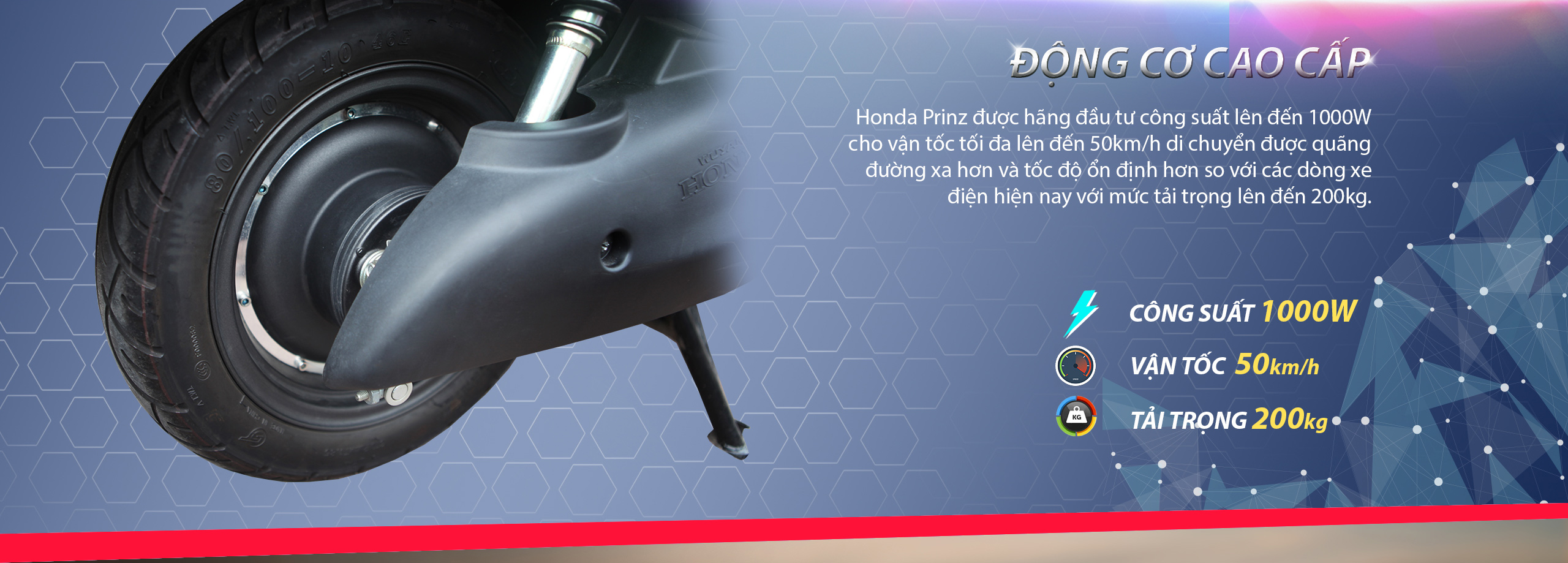 Xe máy điện Honda Prinz