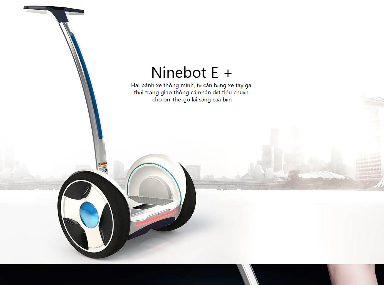 Xe điện 2 bánh Ninebot E +