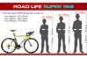 Xe đạp đua Life Super 568