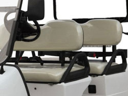Ghế ngồi Ô tô điện sân Golf HDK 4 chỗ ngồi DEL3042G2Z Express 4+2 được làm từ chất liệu cao cấp
