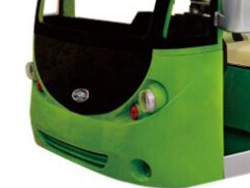 Đèn pha Ô tô điện du lịch 11 chỗ HDK DEL6112K Express Bus 11 giúp chiếu sáng