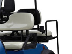 Ghế ngồi Ô tô điện sân Golf HDK DEL2022D2Z 2+2 được thiết kế rộng rãi