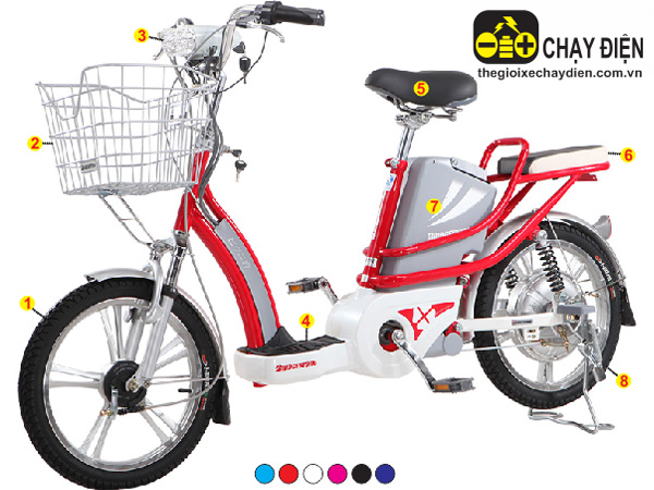 Xe đạp điện Bidgestone Spk48