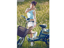 Thiết kế thời trang, cá tính Xe đạp điện Anbico AP1505
