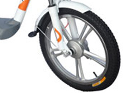 bánh trước Xe đạp điện Ngọc Hà N2S