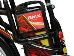 Bình ắc quy Xe đạp điện Bmx Star 22inch cung cấp năng lượng cho toàn bộ chiếc xe
