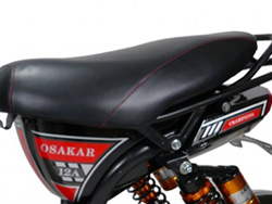 Yên Xe đạp điện Osakar 133 12A được làm từ nêm cao su êm ái