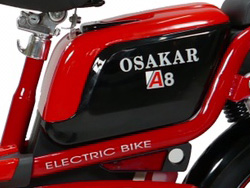 Bình ăc quy Xe đạp điện Osakar A8 giúp cung cấp năng lượng 
