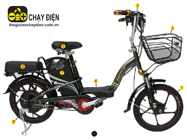 Xe đạp điện Bmx Carbon 18 inch