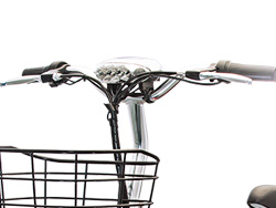 đèn pha Xe đạp điện Hola E2 với khản năng chiếu sáng tuyệt vời
