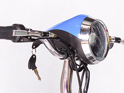 Đèn pha Xe đạp điện Draca Navi F4 18inh với đèn pha chiếu sáng