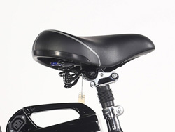 Yên Xe đạp điện Hitasa M22 inox với thiết kế cổ điển
