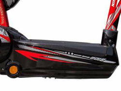Để chân Xe đạp điện Nike Bike Q7 với thiết kế rộng rãi