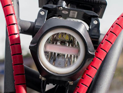 Đèn pha Xe đạp điện Nike Bike Q7 với thiết kế thông minh